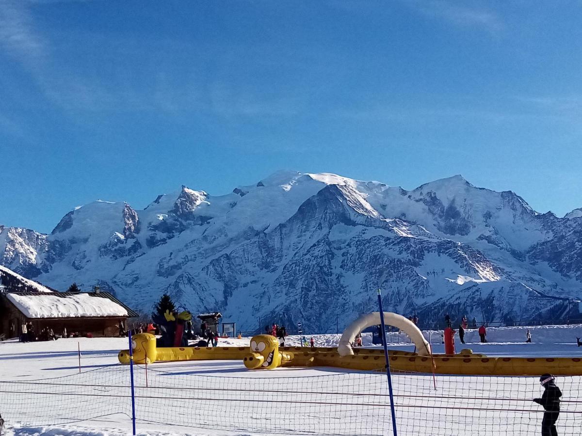 Mont Etape , F2, 42 M2, Calme, Vue Mt Blanc Apartamento Passy  Exterior foto