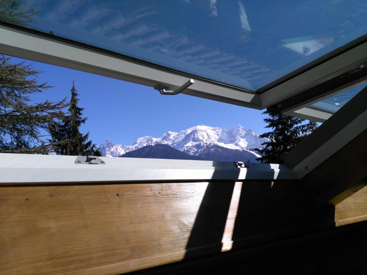 Mont Etape , F2, 42 M2, Calme, Vue Mt Blanc Apartamento Passy  Exterior foto